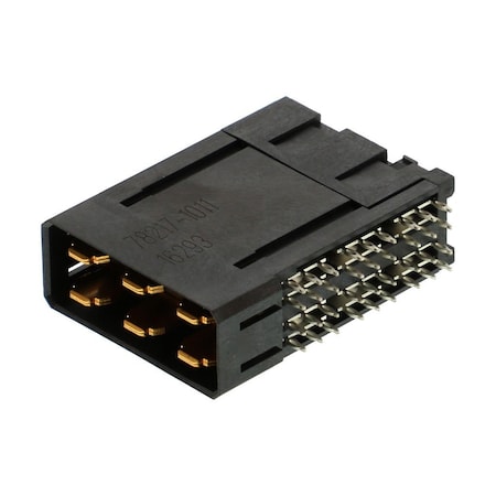 Molex High Speed / Modular Connectors Impact Pwr6Pr Ra Hdr Pf Asy.76Aulf 6Ckt 782171011